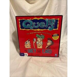 Quef Party Game - Red Box with Teal Logo
